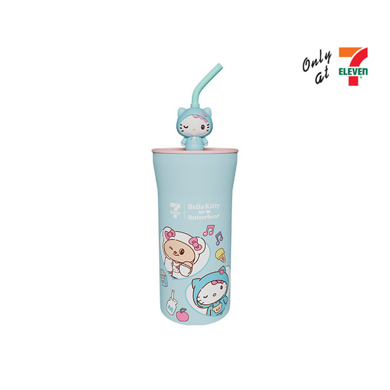 กระบอกน้ำสเตนเลส All Café เฮลโล คิตตี้ x น้องเนย (เขียวมินต์) 22 oz. กระบอกน้ำสเตนเลส All Café เฮลโล คิตตี้ x น้องเนย (เขียวมินต์) 22 oz.