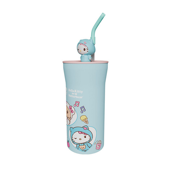 กระบอกน้ำสเตนเลส All Café เฮลโล คิตตี้ x น้องเนย (เขียวมินต์) 22 oz. กระบอกน้ำสเตนเลส All Café เฮลโล คิตตี้ x น้องเนย (เขียวมินต์) 22 oz.
