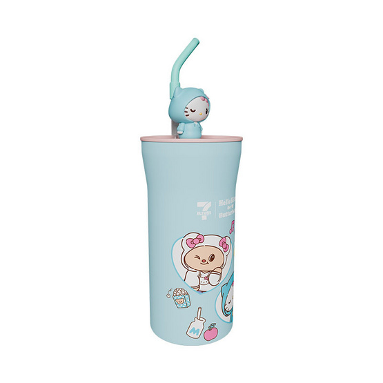 กระบอกน้ำสเตนเลส All Café เฮลโล คิตตี้ x น้องเนย (เขียวมินต์) 22 oz. กระบอกน้ำสเตนเลส All Café เฮลโล คิตตี้ x น้องเนย (เขียวมินต์) 22 oz.