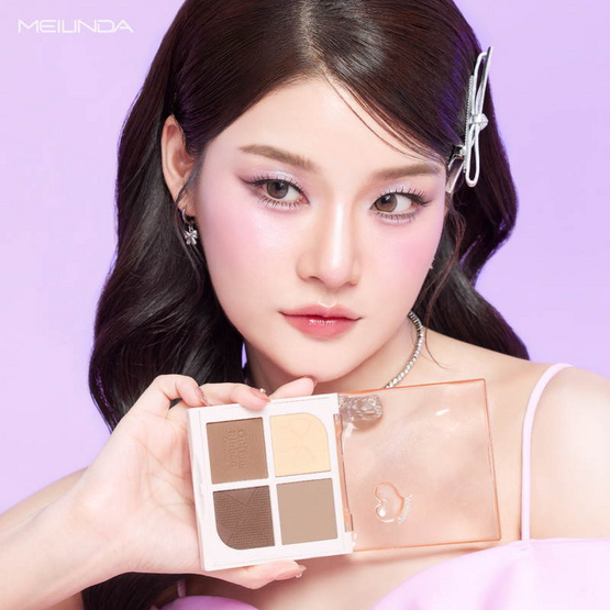Meilinda พาเลทคอนทัวร์ Chiffon Ribbon Contour 8.8 กรัม
