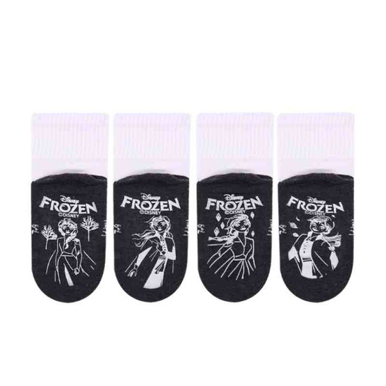 Happi by Carson ถุงเท้านักเรียนกันลื่น Frozen แพ็ค 4