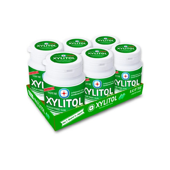 ลอตเต้ ไซลิทอล หมากฝรั่งกลิ่นไลม์มินต์ 52.2 กรัม (แพ็ก 6 ชิ้น) ลอตเต้ ไซลิทอล หมากฝรั่งกลิ่นไลม์มินต์ 52.2 กรัม (แพ็ก 6 ชิ้น)