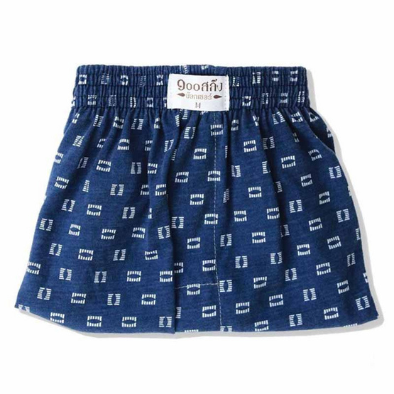 100 Salueng กางเกงบ๊อกเซอร์ (BOXER) ผ้ายืดนิ่ม ลายญี่ปุ่นเทมาริ ครองแครง