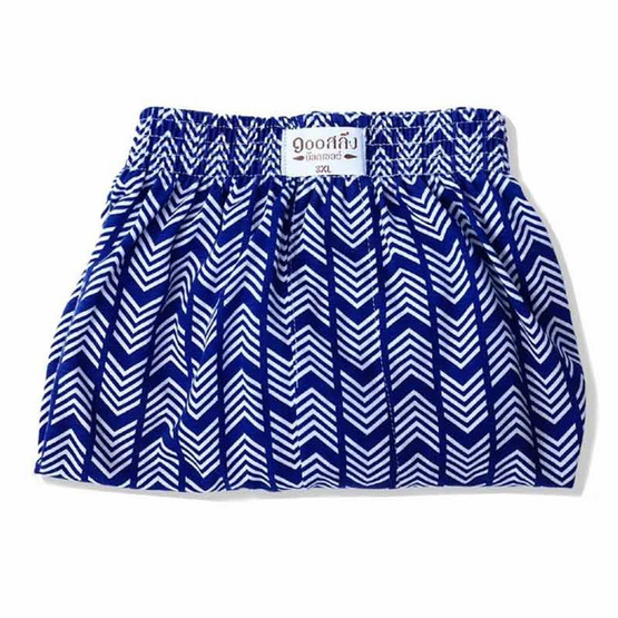100 Salueng กางเกงบ๊อกเซอร์ (BOXER) ผ้ายืดนิ่ม ลายญี่ปุ่นเทมาริ ซามูไร
