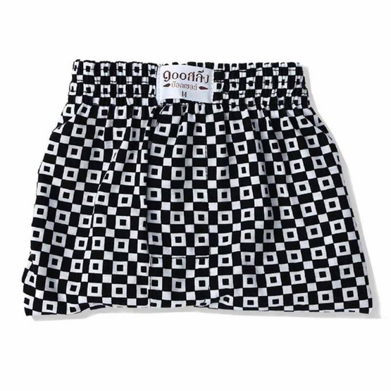 100 Salueng กางเกงบ๊อกเซอร์ (BOXER) ผ้ายืดนิ่ม ลายญี่ปุ่นเทมาริ รุกฆาต
