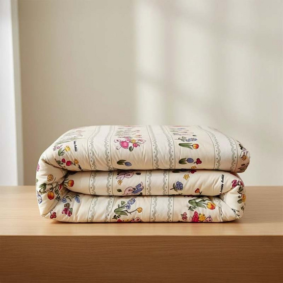 Fluffy ผ้านวม ลาย Garden Rabbit Fluffy ผ้านวม ลาย Garden Rabbit