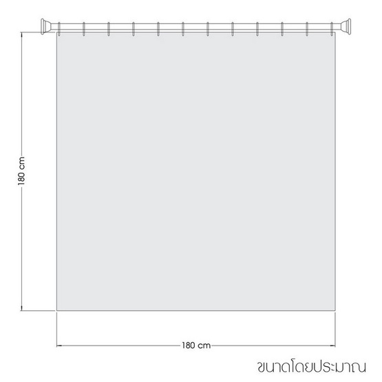 WSP ม่านห้องน้ำเนื้อผ้าพิมพ์ลาย REAF HARMONY ขนาด 180x180 ซม. รุ่น SCP-23 P2340 WSP ม่านห้องน้ำเนื้อผ้าพิมพ์ลาย REAF HARMONY ขนาด 180x180 ซม. รุ่น SCP-23 P2340