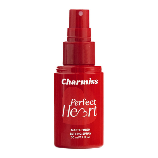 Charmiss สเปรย์ล็อคเมคอัพ Perfect Heart Matte Finish Setting Spray 50 มล. Charmiss สเปรย์ล็อคเมคอัพ Perfect Heart Matte Finish Setting Spray 50 มล.