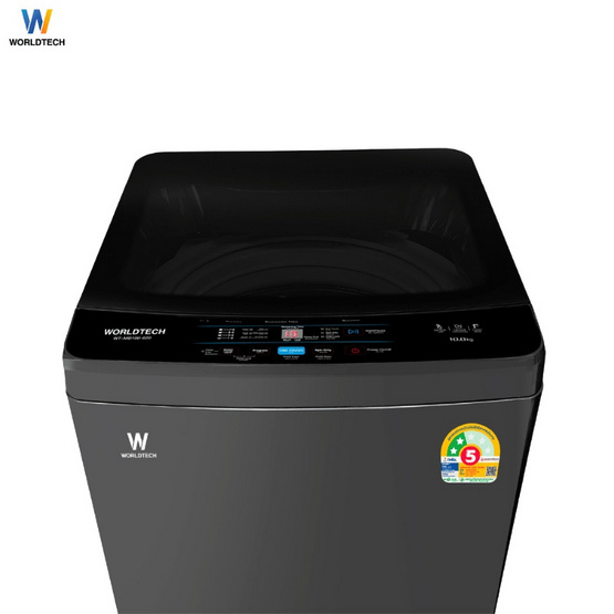 Worldtech เครื่องซักผ้าฝาบน 10 กิโลกรัม รุ่น WT-MB100-620 Worldtech เครื่องซักผ้าฝาบน 10 กิโลกรัม รุ่น WT-MB100-620