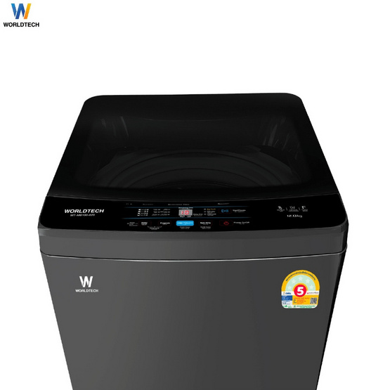 Worldtech เครื่องซักผ้าฝาบน 12 กิโลกรัม รุ่น WT-MB120-620 Worldtech เครื่องซักผ้าฝาบน 12 กิโลกรัม รุ่น WT-MB120-620