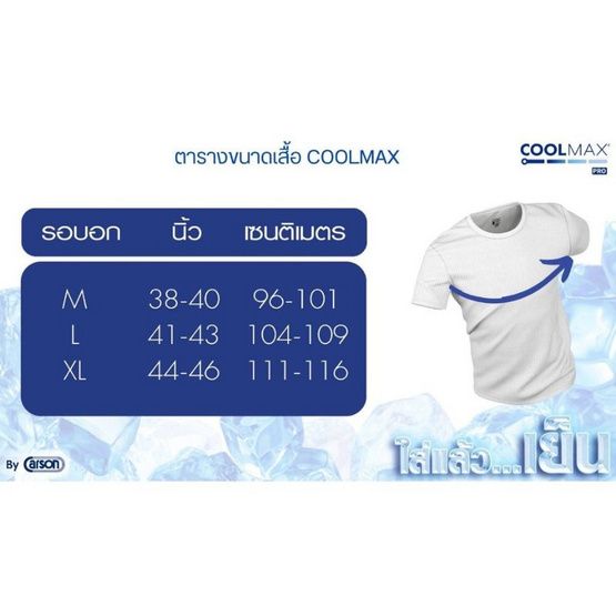 Chic เสื้อคอกลม รุ่น Cool Max Chic แพ็ค 1 ตัว สีกรม Chic เสื้อคอกลม รุ่น Cool Max Chic แพ็ค 1 ตัว สีกรม