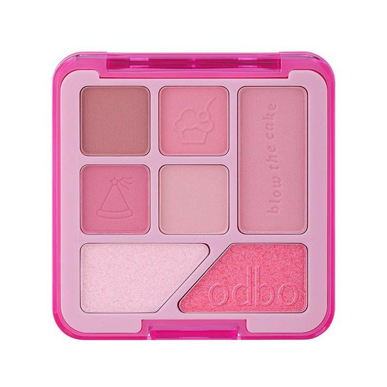 Odbo พาเลทอายแชโดว์ Special Treats Eyeshadow Palette 7 กรัม Odbo พาเลทอายแชโดว์ Special Treats Eyeshadow Palette 7 กรัม