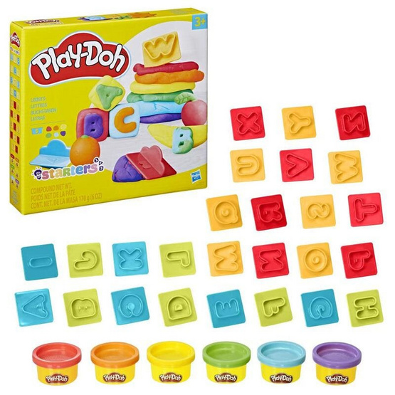 PLAY-DOH ชุดเซ็ตแป้งโดว์ตัวอักษร A-Z PLAY-DOH ชุดเซ็ตแป้งโดว์ตัวอักษร A-Z