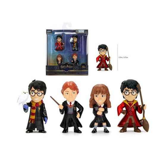 Jada โมเดลหุ่นเหล็กเจด้า 2.5 นิ้ว แฮร์รี่ พอตเตอร์ แพ็ค 4 Jada โมเดลหุ่นเหล็กเจด้า 2.5 นิ้ว แฮร์รี่ พอตเตอร์ แพ็ค 4