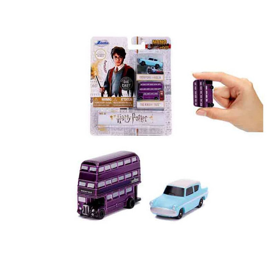 Jada แฮร์รี่ พอตเตอร์ชุด 2 คัน 1.65 นิ้ว Jada แฮร์รี่ พอตเตอร์ชุด 2 คัน 1.65 นิ้ว