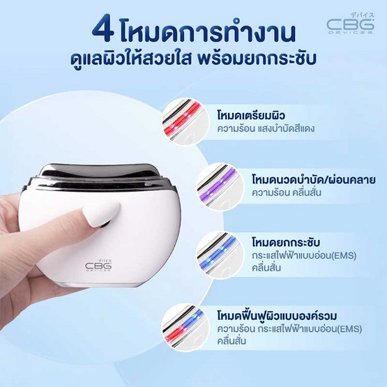 CBG Devices เครื่องนวดกัวซายกกระชับ Guasha Beam CBG Devices เครื่องนวดกัวซายกกระชับ Guasha Beam