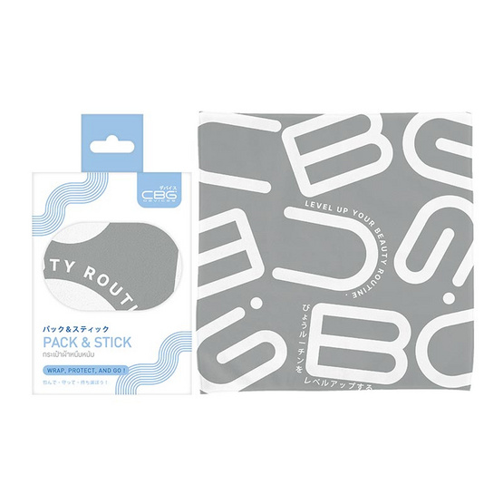 CBG Devices กระเป๋าผ้าหนึบหนับ Pack & Stick CBG Devices กระเป๋าผ้าหนึบหนับ Pack & Stick