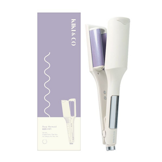 KIKI&CO เครื่องหนีบผมเมอร์เมด Deep Mermaid 36 MM รุ่น KK-843