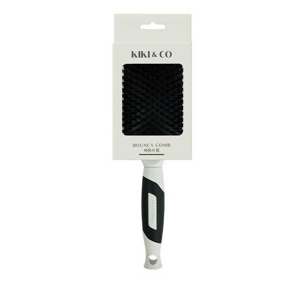 KIKI&CO หวีไนลอนผสมขนหมูป่าแท้ Bouncy Comb