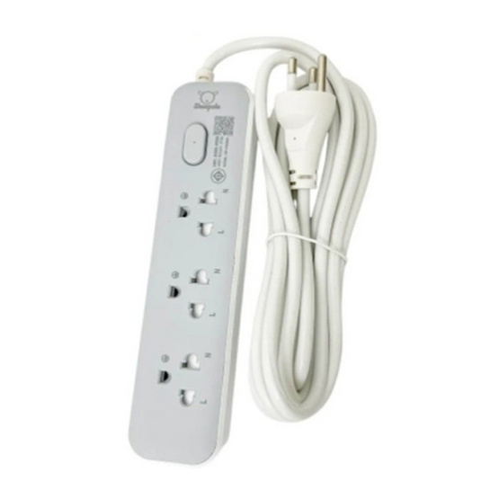 Sheepola ปลั๊กไฟ 3 ช่อง 1 สวิตซ์ ยาว 3 เมตร รุ่น SP-PS02501