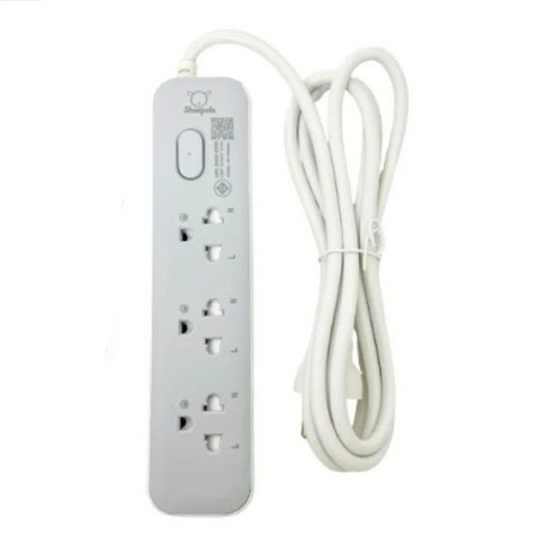 Sheepola ปลั๊กไฟ 3 ช่อง 1 สวิตซ์ ยาว 2 เมตร รุ่น SP-PS04001