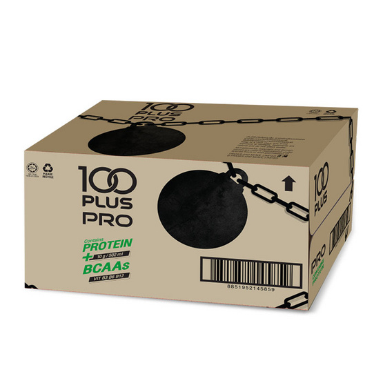 100 พลัส โปร กลิ่นนมเปรี้ยว 502 มล. (แพ็ก24 ขวด)