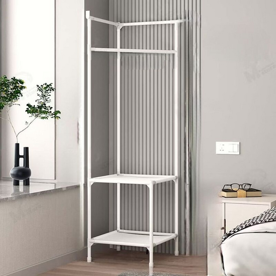 TINTIN SHOP ราวเข้ามุม 2 ชั้น รุ่น QJ