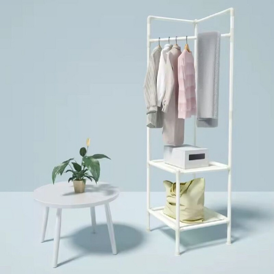 TINTIN SHOP ราวเข้ามุม 2 ชั้น รุ่น QJ