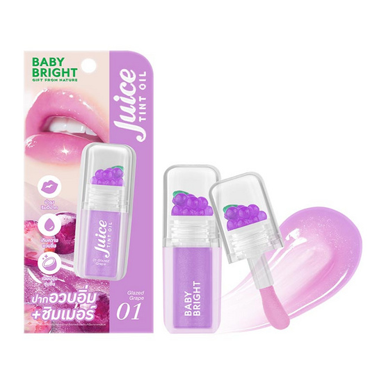 Baby Bright ลิปทินท์ออยล์ Juice Tint Oil 3.1 กรัม Baby Bright ลิปทินท์ออยล์ Juice Tint Oil 3.1 กรัม