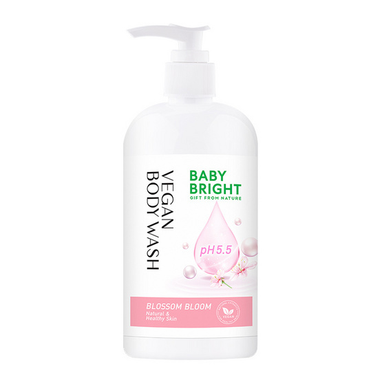 Baby Bright เจลอาบน้ำ Vegan Body Wash 500 กรัม