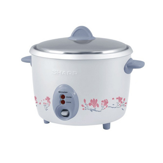 SHARP หม้อหุงข้าวไฟฟ้าเบญจรงค์ 1.8 ลิตร รุ่น KSH-D18 แถมข้าวสาร SHARP หม้อหุงข้าวไฟฟ้าเบญจรงค์ 1.8 ลิตร รุ่น KSH-D18 แถมข้าวสาร