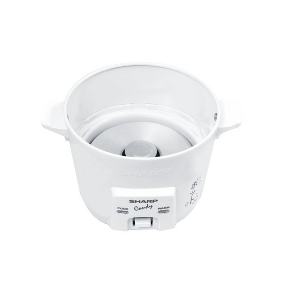 SHARP หม้อหุงข้าวอุ่นทิพย์ 0.3 ลิตร รุ่น KSH-Q03 แถมข้าวสาร สีขาว