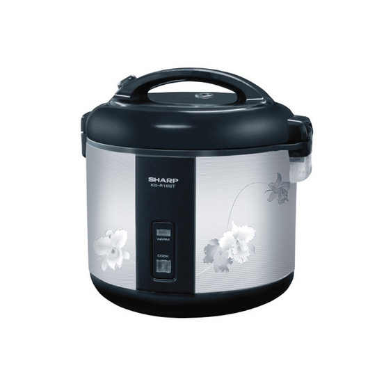 SHARP หม้อหุงข้าวอุ่นทิพย์ 1.8 ลิตร รุ่น KS-R18ST แถมข้าวสาร
