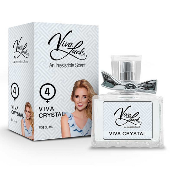 Vivaluck น้ำหอม Perfume กลิ่นViva Crystal 30 มล. Vivaluck น้ำหอม Perfume กลิ่นViva Crystal 30 มล.