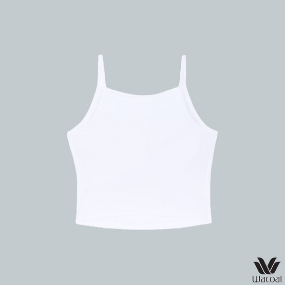 Wacoal เสื้อสายเดี่ยวเสริมบรา Bra Top รุ่น WH4A04 สีขาว