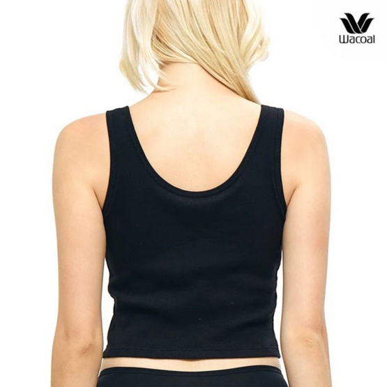 Wacoal เสื้อกล้ามเสริมบรา Bra Top รุ่น WH4A05 สีดำ Wacoal เสื้อกล้ามเสริมบรา Bra Top รุ่น WH4A05 สีดำ
