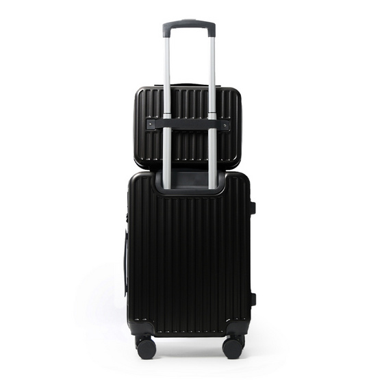 (เซ็ตคู่ 14+20 นิ้ว) SUN SIRI กระเป๋าเดินทาง ABS 4 ล้อคู่ รุ่น S7688 (เซ็ตคู่ 14+20 นิ้ว) SUN SIRI กระเป๋าเดินทาง ABS 4 ล้อคู่ รุ่น S7688