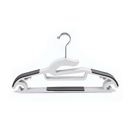 CASSA ไม้แขวนเสื้อกันลื่น พลาสติก แพ็ก 10 ชิ้น CASSA ไม้แขวนเสื้อกันลื่น พลาสติก แพ็ก 10 ชิ้น