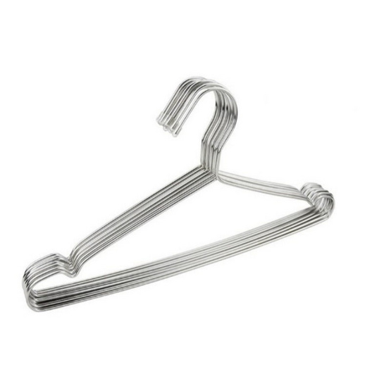 CASSA ไม้แขวนเสื้อสแตนเลส แพ็ก 12 ชิ้น