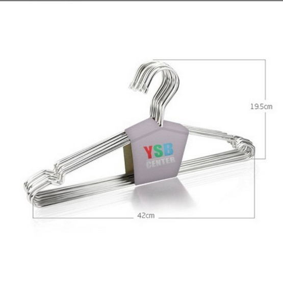 CASSA ไม้แขวนสแตนเลสหนาพิเศษ แพ็ก 10 ชิ้น CASSA ไม้แขวนสแตนเลสหนาพิเศษ แพ็ก 10 ชิ้น