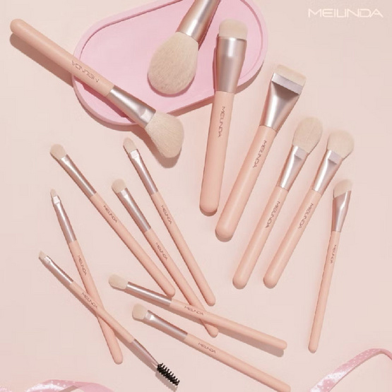 Meilinda แปรงแต่งหน้า Ballerina Basic Brush