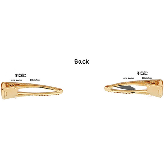 กิ๊บติดผม Hello Kitty X Butterbear ลายหัวน้องเนยและคิตตี้ (แพ็ก 2 ชิ้น)