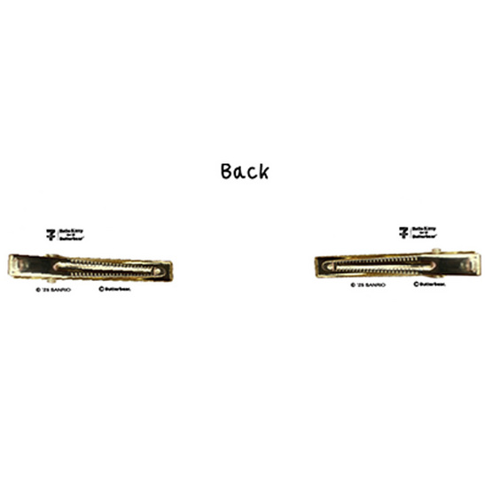 กิ๊บติดผม Hello Kitty X Butterbear ลายเชอรี่สก๊อต (แพ็ก 2 ชิ้น)