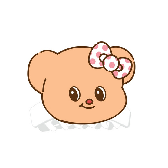 กิ๊บหนีบผม Hello Kitty X Butterbear ลายหน้าน้องเนยคิตตี้