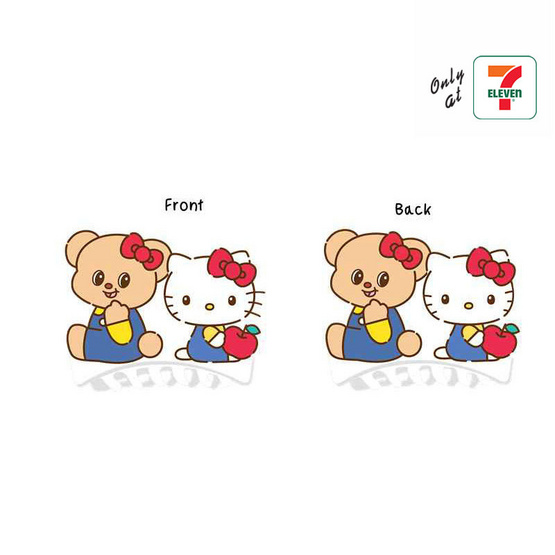 กิ๊บหนีบผม Hello Kitty X Butterbear ลายชุดเอี๊ยม