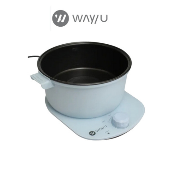 WAY U หม้อสุกี้ไฟฟ้า 3 ลิตร รุ่น 1214