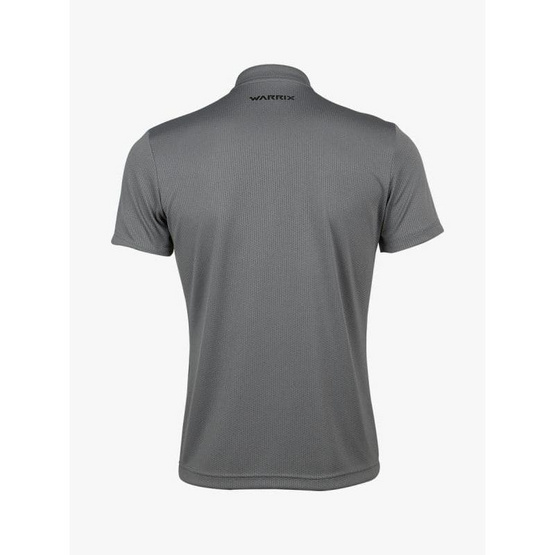 Warrix เสื้อโปโลเบสิค แขนสั้นคอจีน รุ่น WA-3329 สีเทา