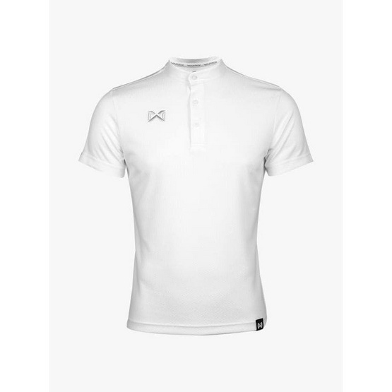 Warrix เสื้อโปโลเบสิค แขนสั้นคอจีน รุ่น WA-3329 สีขาว Warrix เสื้อโปโลเบสิค แขนสั้นคอจีน รุ่น WA-3329 สีขาว