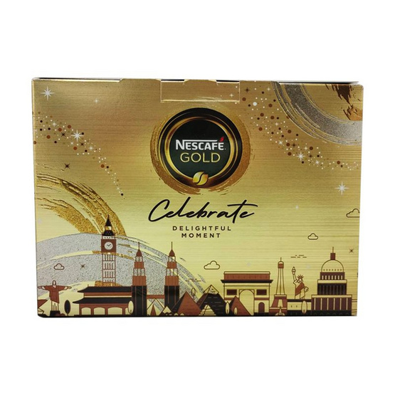 ชุดของขวัญ เนสกาแฟโกลด์ กาแฟสำเร็จรูป 200 กรัม พร้อมแก้ว 300 มล. (2026)