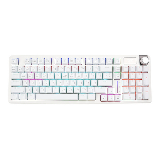 AULA คีย์บอร์ดเกม Red switch S 98